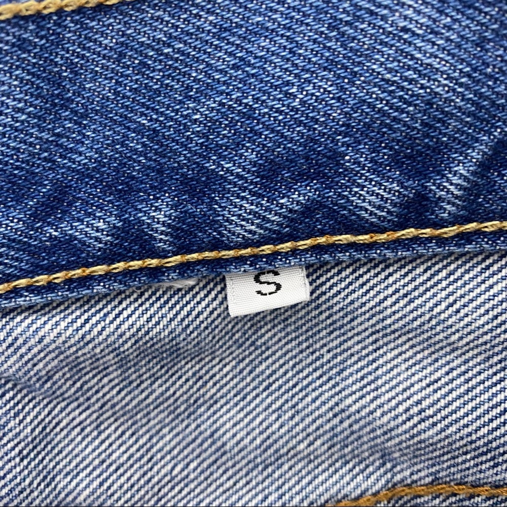 🔹sold🔹John Galt Button Fly Denim Cutoff Shorts - Picture 5 of 8